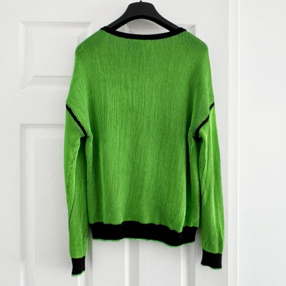 Rag&Bone "Benny" Ribbed Knit in Green, size Small - Picture 7 of 9